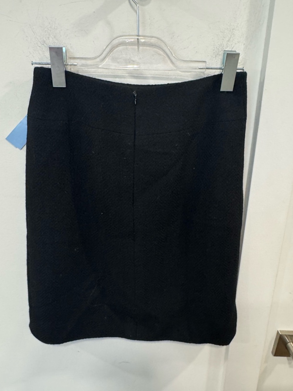 CHANEL Black Textured Pencil Skirt - Picture 5 of 6